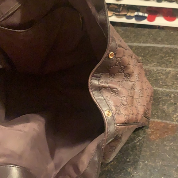 GUCCI Sukey Tote Guccissima Leather XL bag - Picture 12 of 14